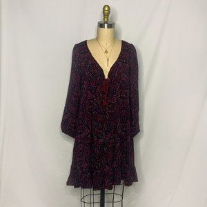 AEO Long Sleeve Swing Dress